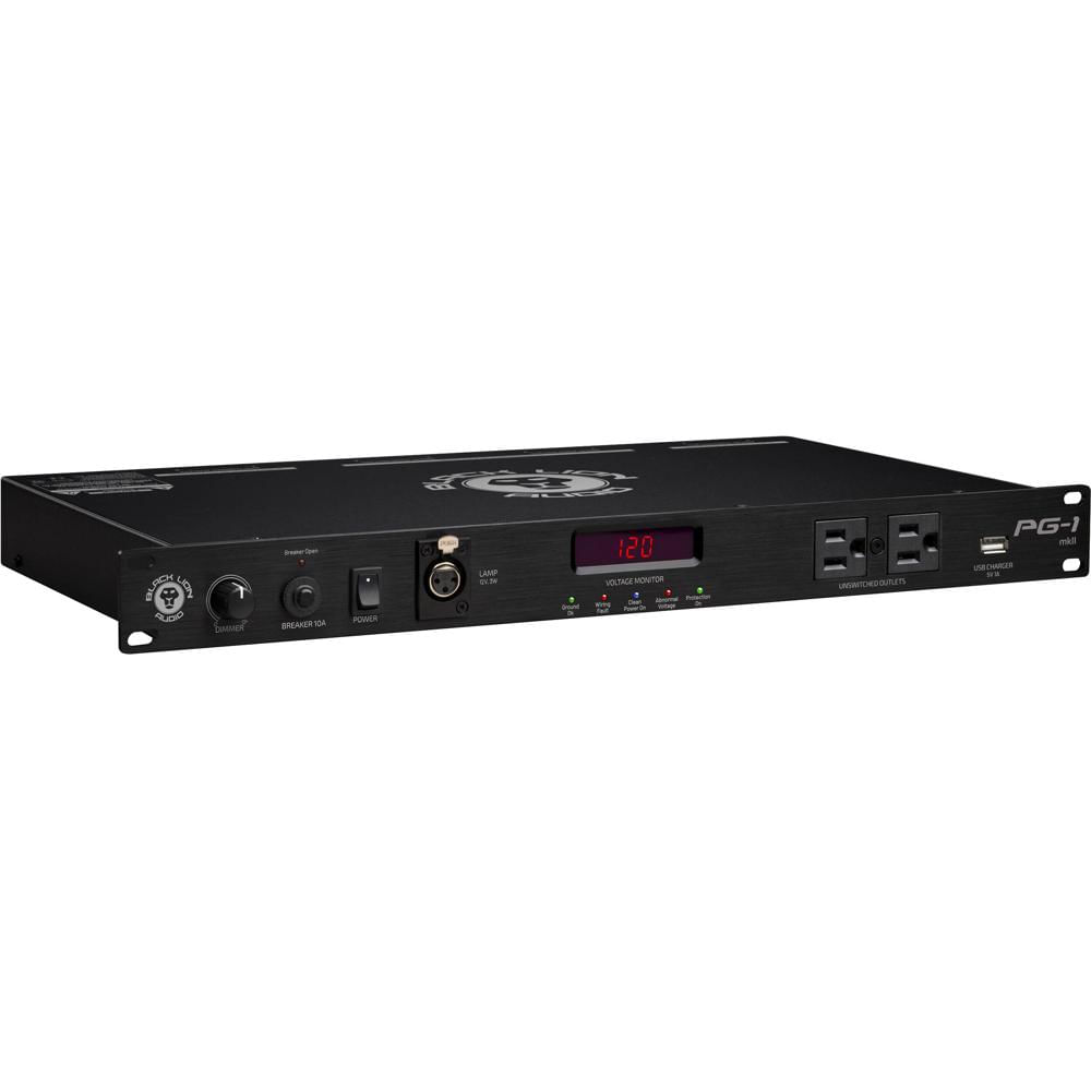 Black Lion Audio PG-1 mkII Condicionador de Potencia Rackmount de 10 Salidas con ProtecciÃ