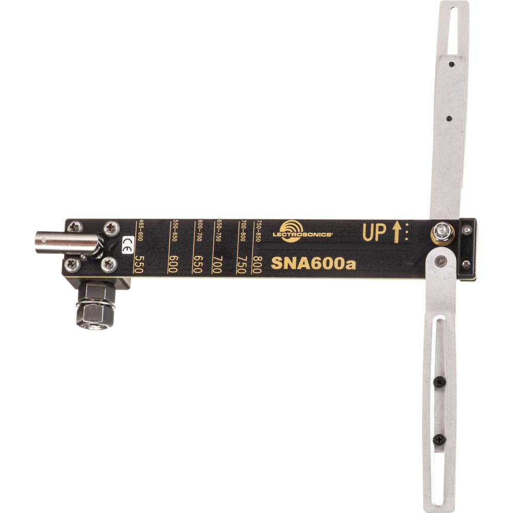 Lectrosonics Antena Dipolo Ajustable SNA600a 100MHz Banda Ancha 50 Ohm BNC