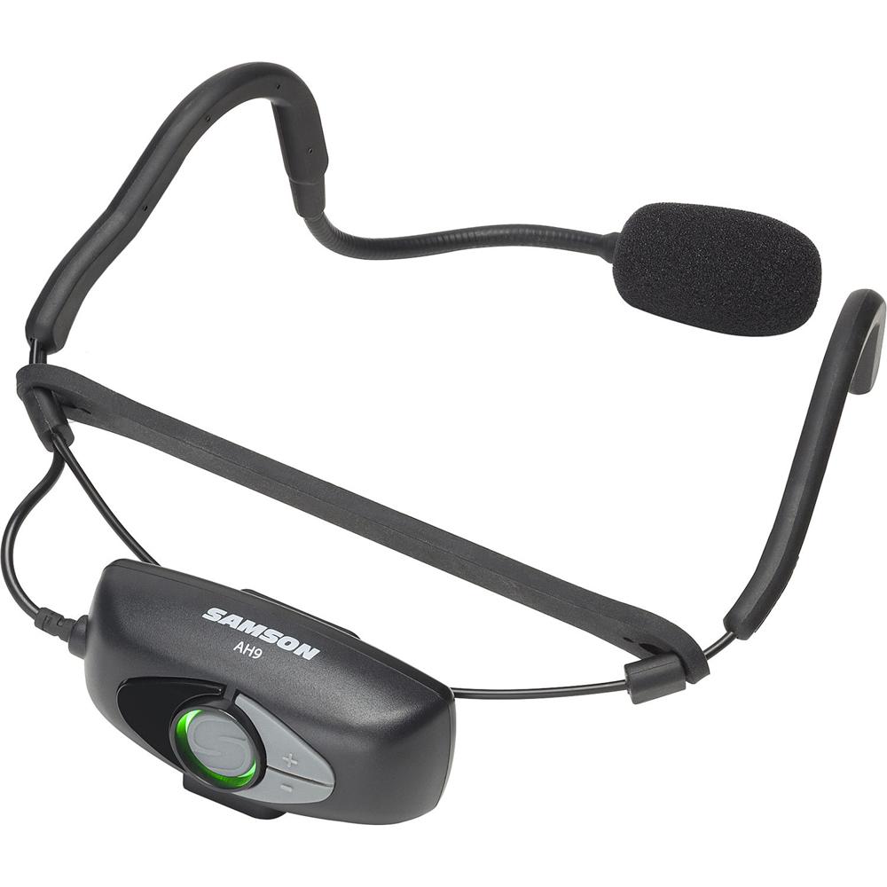 Samson Transmisor Inalámbrico AH9 con Micrófono Headset Qe Resistente al Agua (D: 542 a
