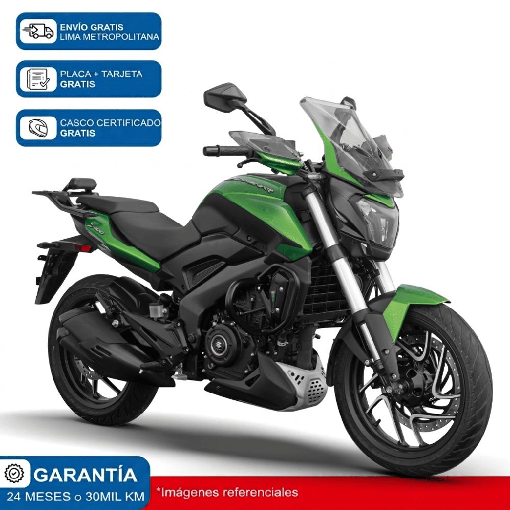 Moto Bajaj Dominar 400 2.0 Verde