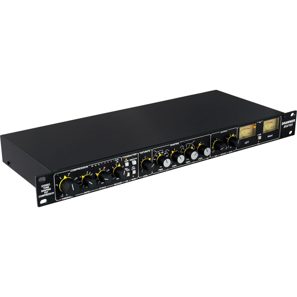 Drawmer Compresor FET Estéreo 1978 con Control de Saturación Variable y Ecualizador de 2