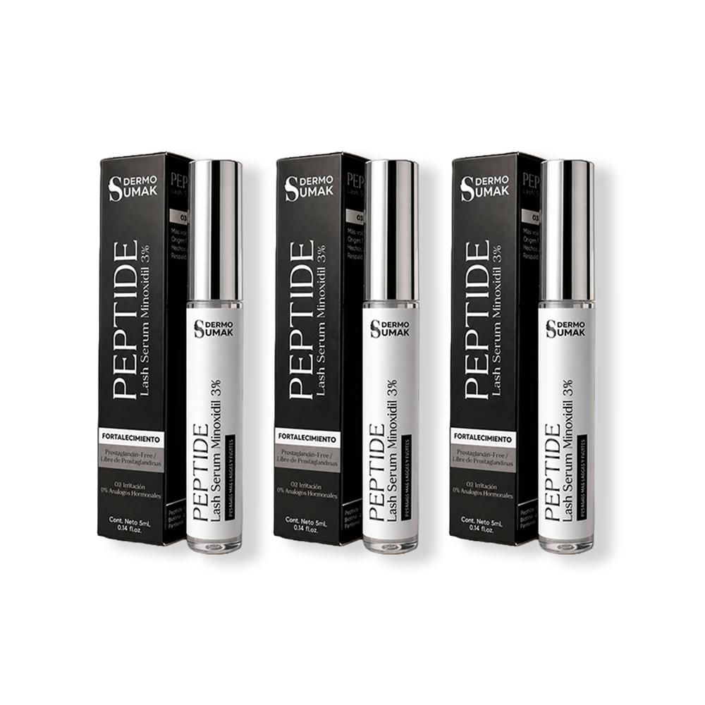 PEPTIDE LASH SERUM MINOXIDIL 3% 5ML DERMOSUMAK 3UND