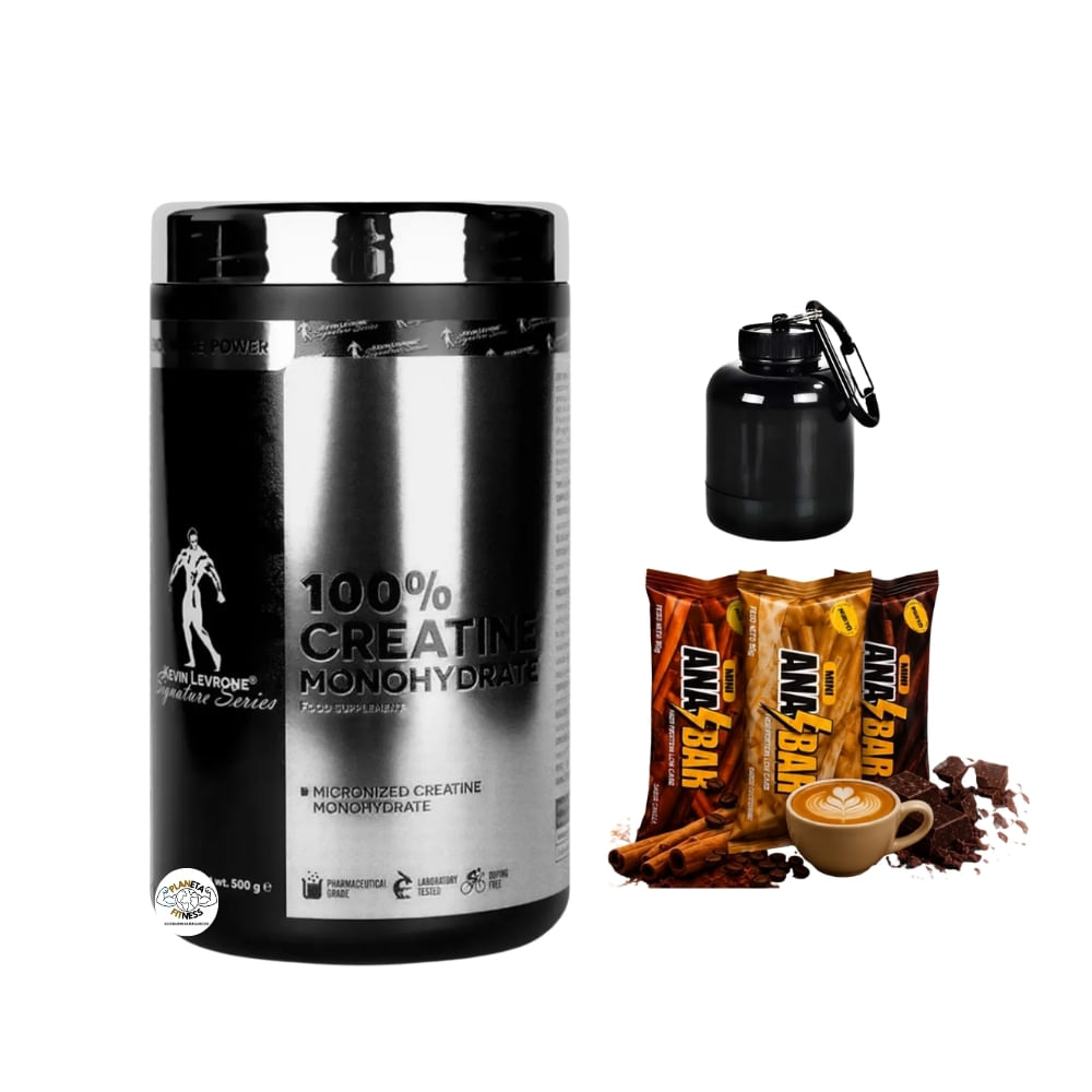Creatina Monohidratada Kevin Levrone 500GR - barra proteica