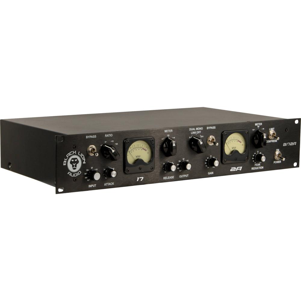 Black Lion Audio B172A Compresor Híbrido F.E.T. y Opto con Conexiones XLR y 1/4""