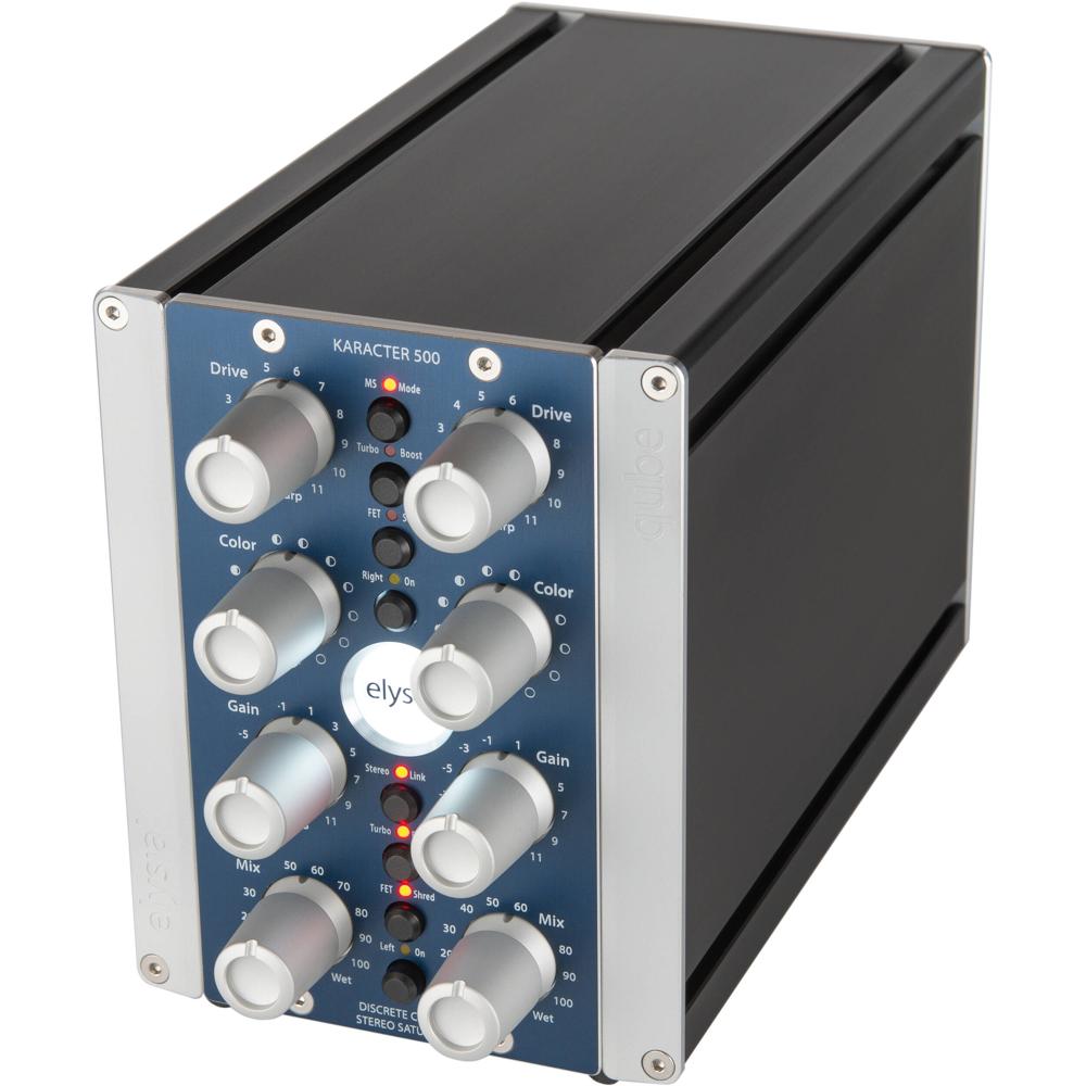 elysia karacter qube Saturador Analógico de Escritorio Dual-Channel con M/S Matrix y Elec