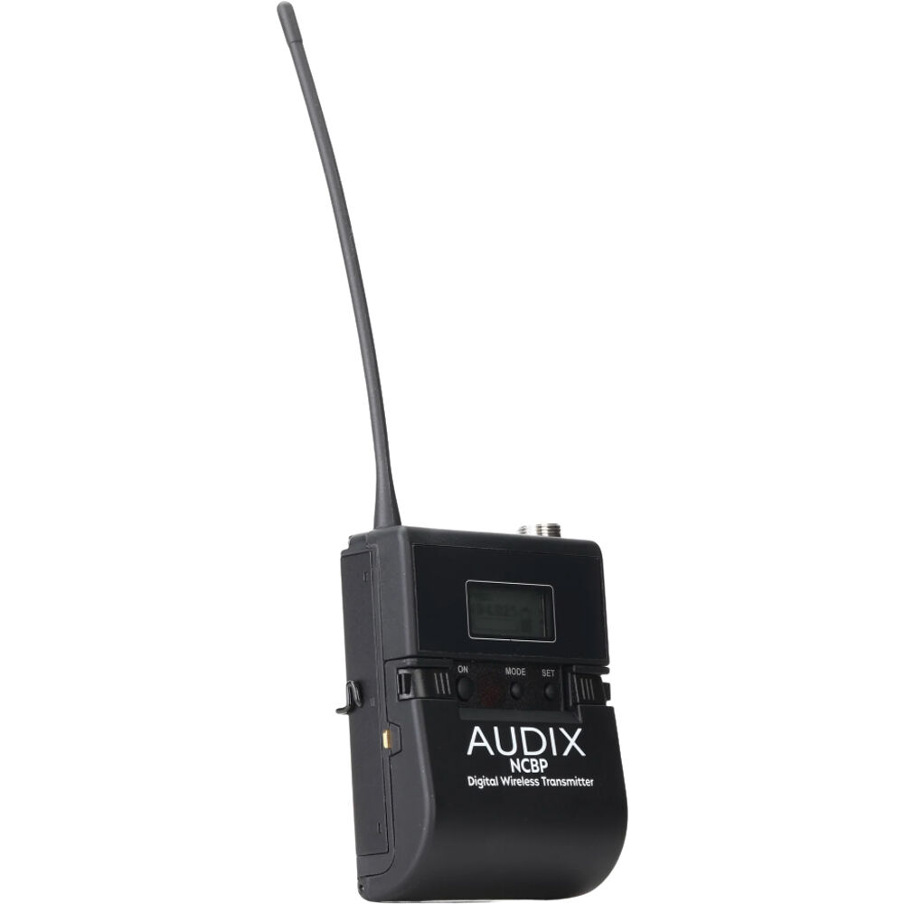 Audix Novacore NCBP Transmisor Inalámbrico Digital UHF 494-542 MHz con AES-256 y Batería