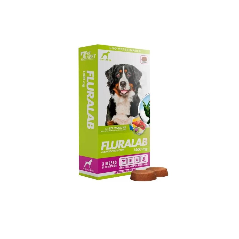 Fluralab para perros de 40 a 56 kg - Antipulgas