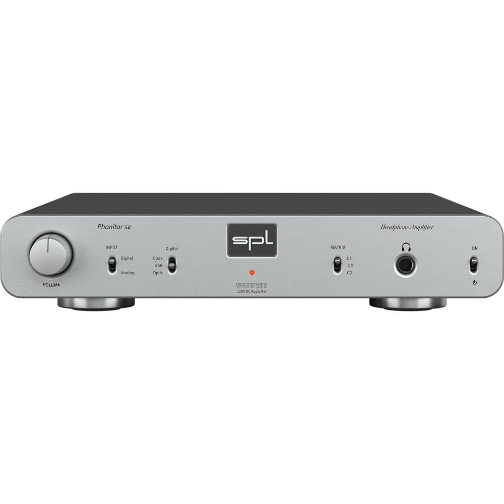 SPL Phonitor se Amplificador de Auriculares con DAC Plata - Amplificador Audiophile de Alt
