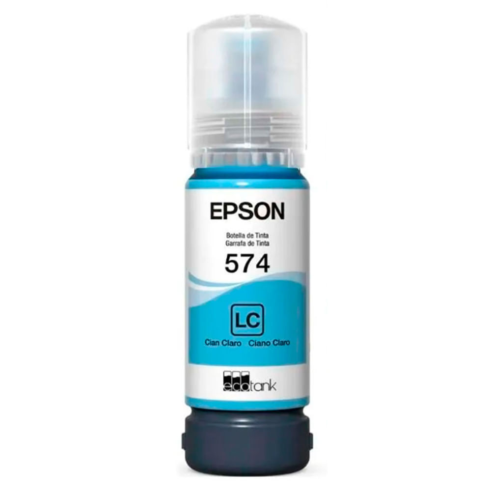 Botella de Tinta Epson T574520 Amarillo / Cian claro Original T574520-AL