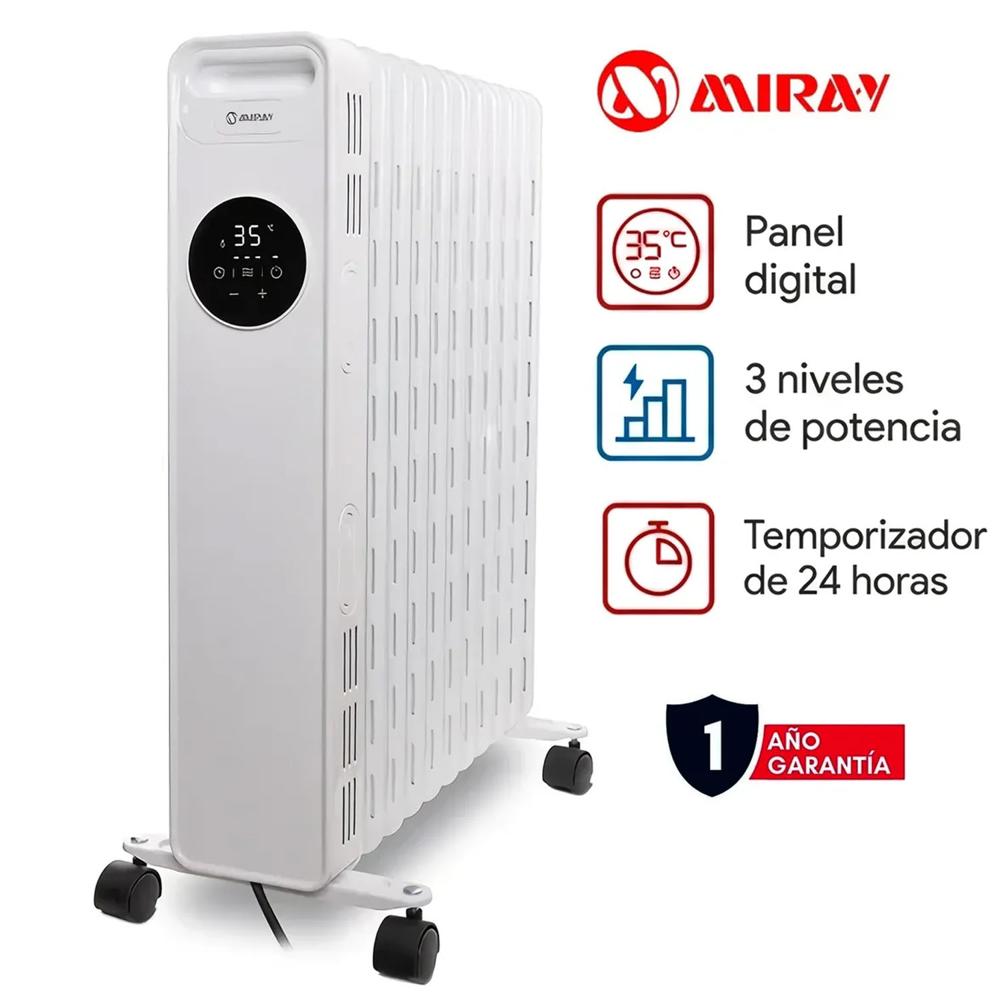 Estufa Termo Radiador TRM-1105D 11 Celdas