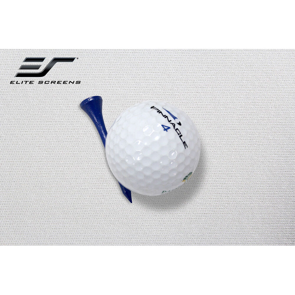 Elite Screens Pantalla de Proyección Designer Cut Series 16:9 6.6 x 12' ImpactWhite A4K
