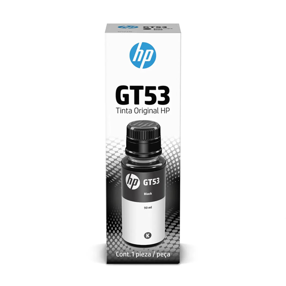Botella de Tinta HP GT53 Negro Original 1VV22AL