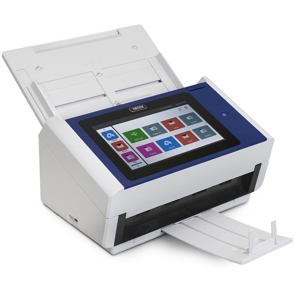 Xerox N60w Pro Scanner - Escáner de Documentos Automático con ADF de 100 Hojas, Resoluci