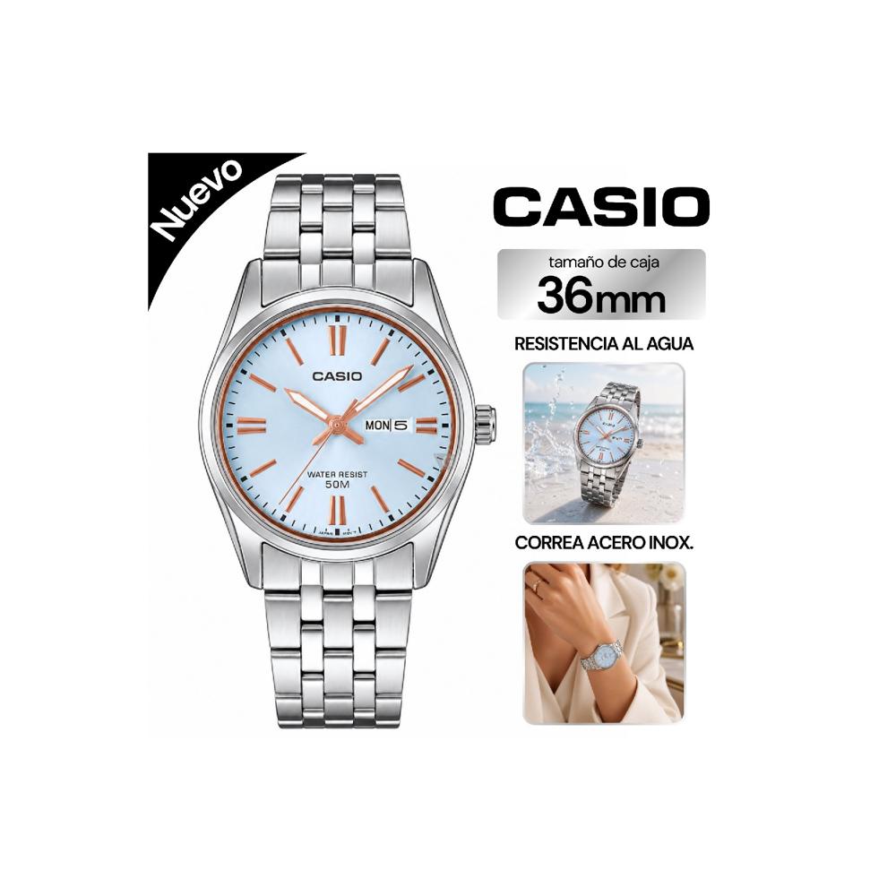 Reloj Casio Para Mujer LTP 1335D 2AV