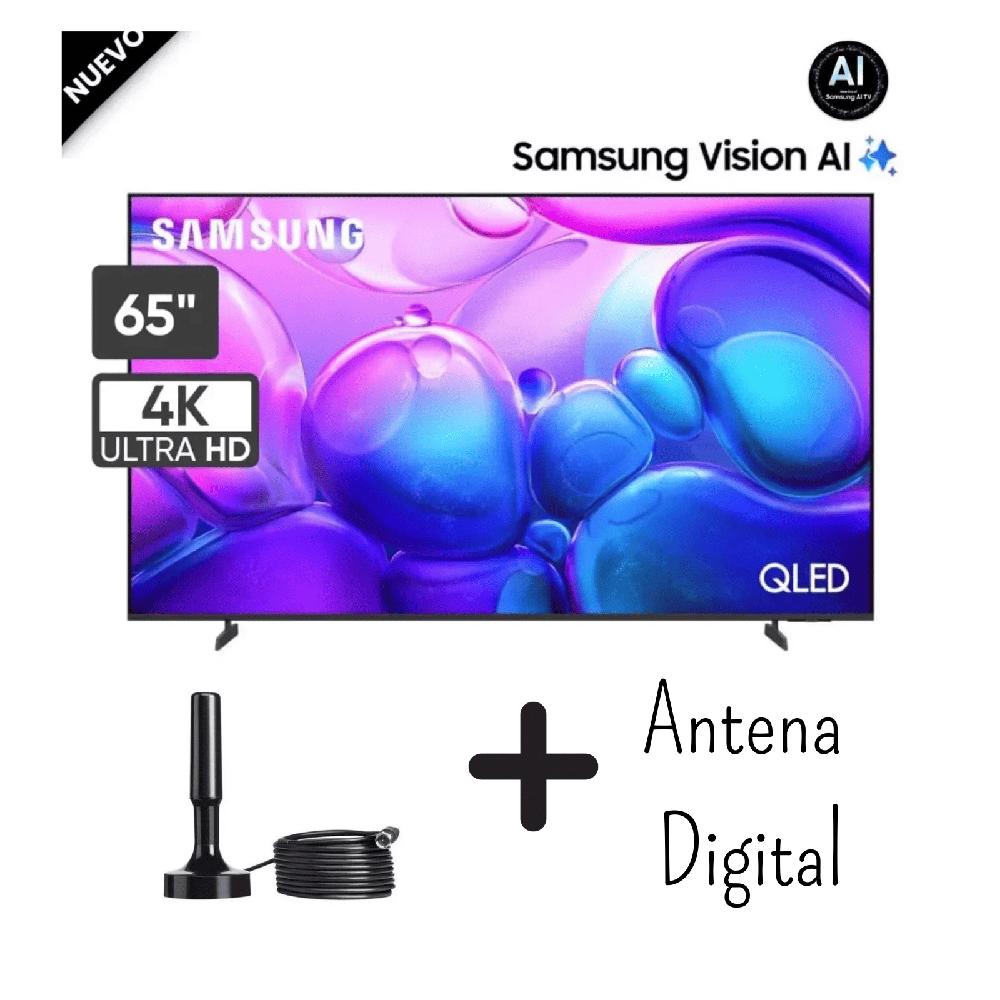 Televisor Samsung 65 Pulgadas QLED UHD 4K TizenOS Smart TV QN65Q6FAAGXPE - Antena Digital Combo