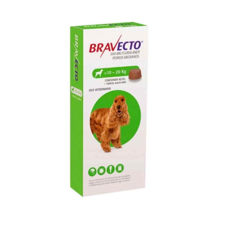Bravecto Perros de 10 a 20kg - Antipulgas