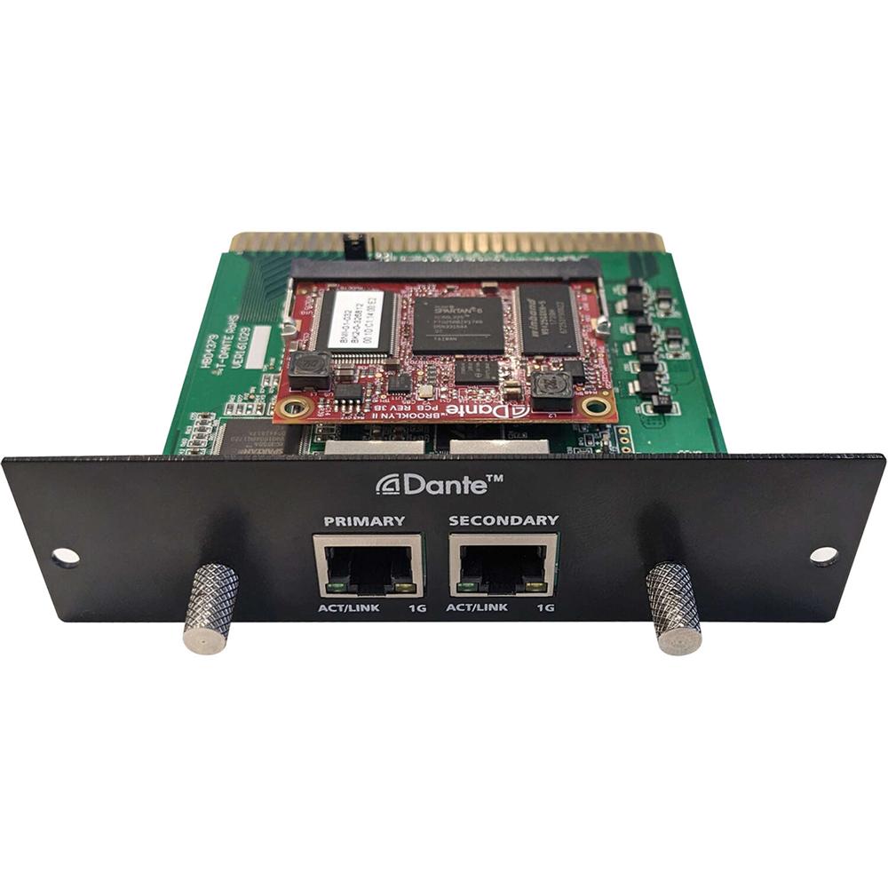 Toa Electronics M-800DT-AM Módulo Dante para M-8080D - 8 Canales I/O, 2 Puertos Ethernet,