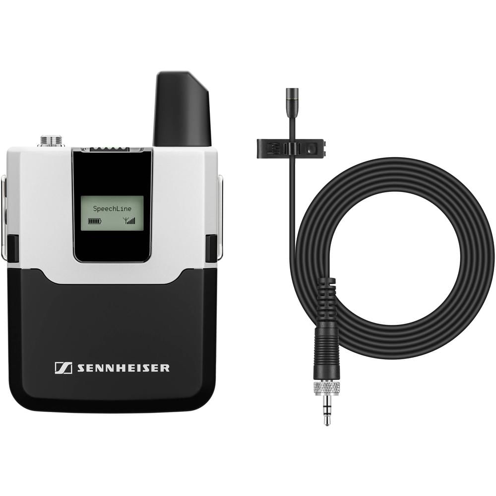 Sennheiser SL Bodypack DW-4 con Micrófono Lavalier MKE 2 - Transmisor Inalámbrico Digita