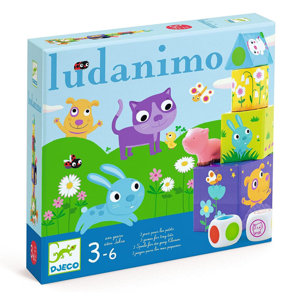 Juego de Mesa 3 en 1 Ludanimo