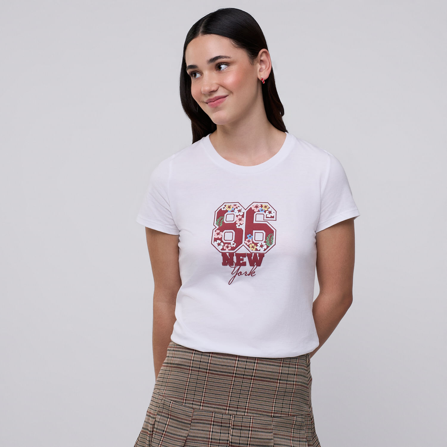 Polo Mujer Aerie Amc Blanco L