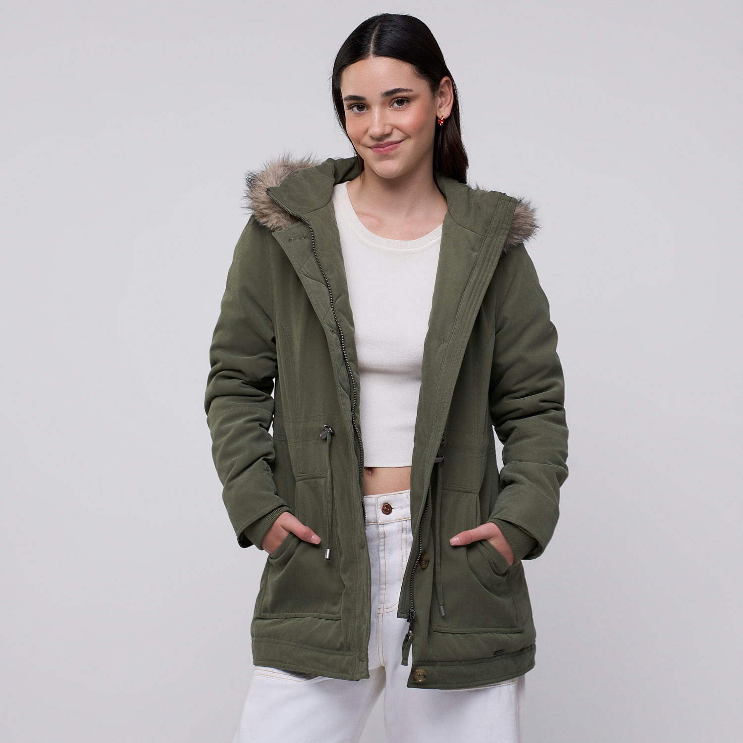 Casaca Mujer New Palar Amc Verde M