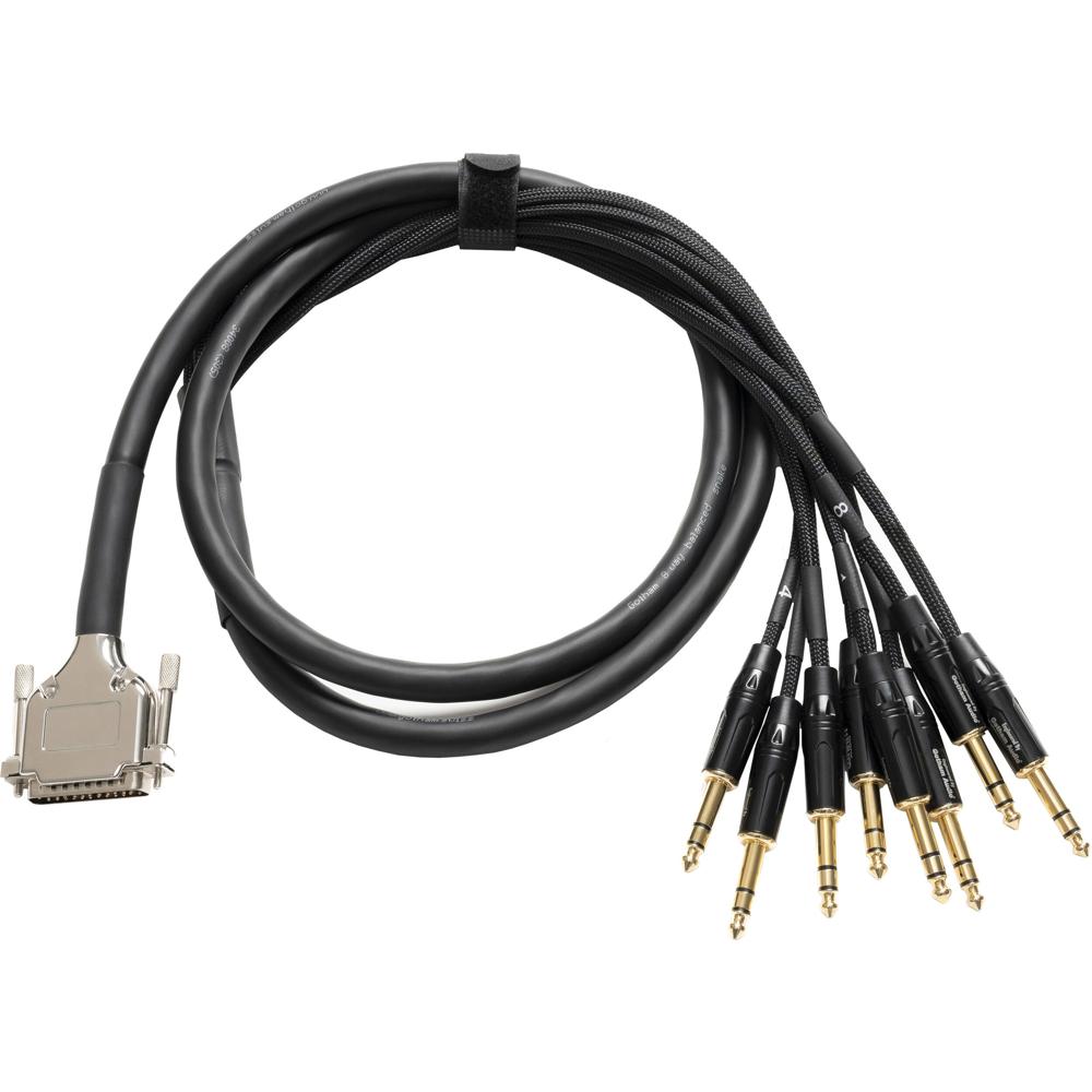 Warm Audio Cable Breakout DB25 a 1/4"" TRS 8 Canales 10'