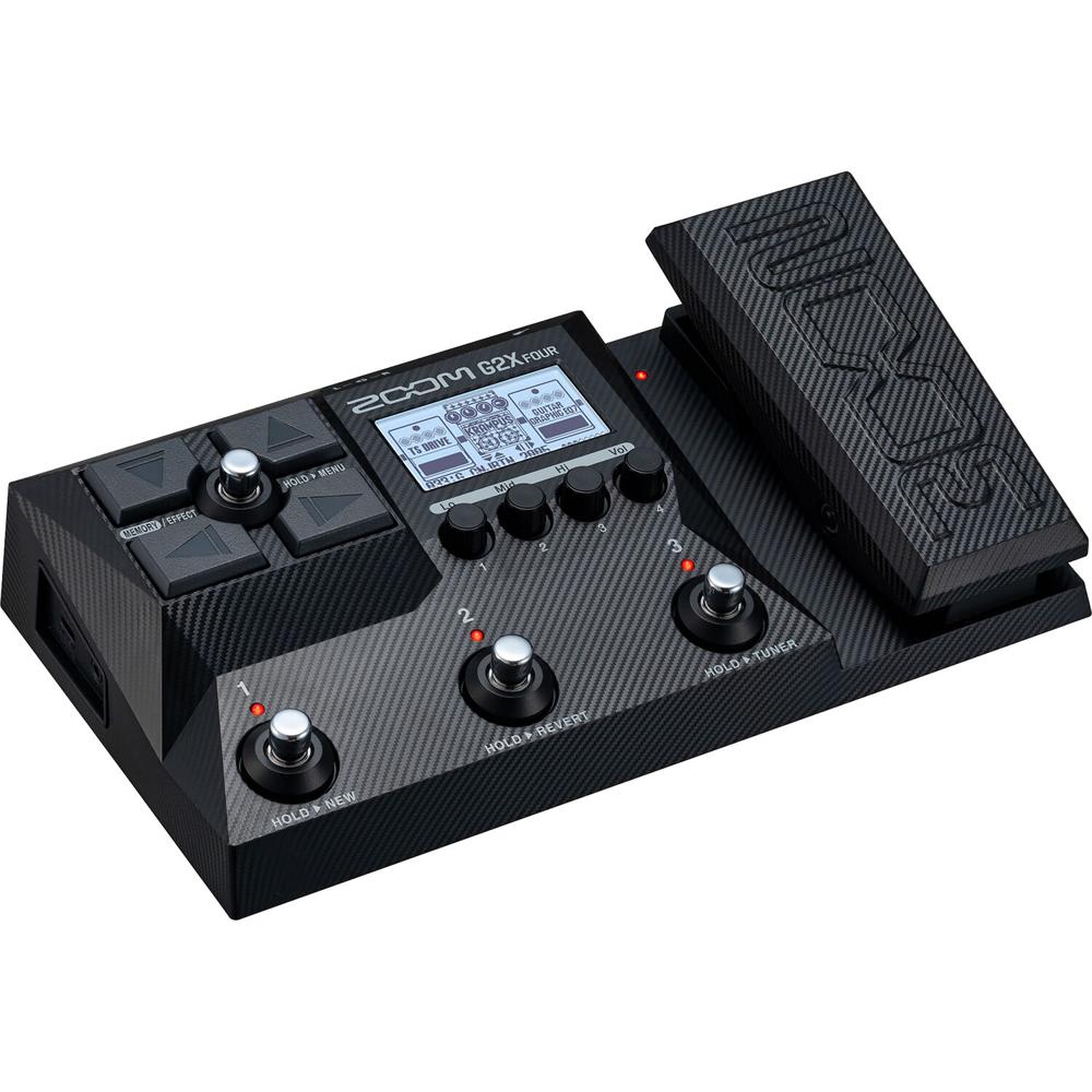 Zoom G2X Four Pedal de Efectos para Guitarra - 22 Modelos de Amplificadores, 79 Efectos Si