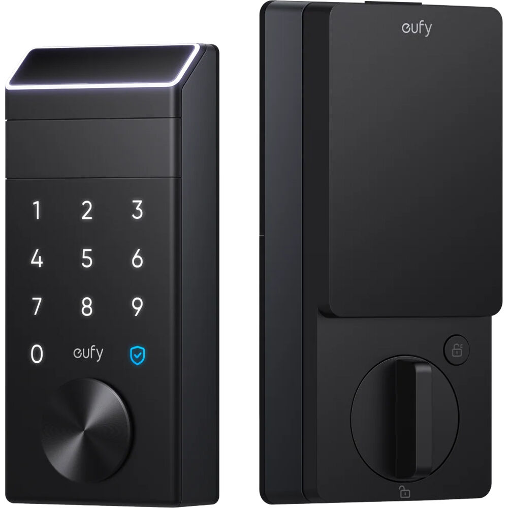 eufy Security FamiLock E35 Cerradura Inteligente Wi-Fi con Entrada Sin Llave, Acceso por V