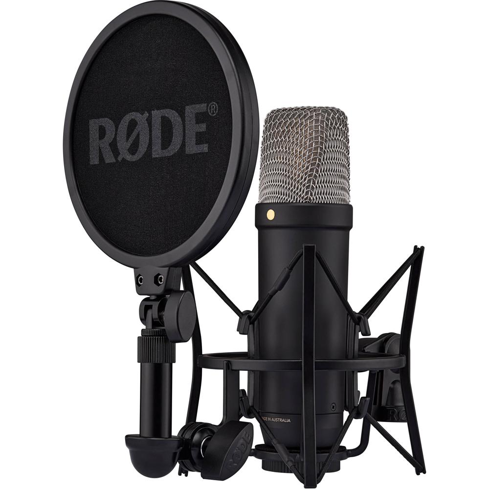 RODE NT1 5th Generation Micrófono de Condensador Cardioide XLR/USB-C con Diafragma Grande