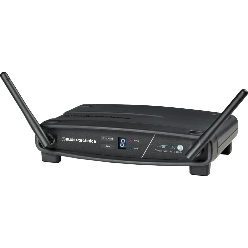 Audio-Technica Receptor Inalámbrico Digital ATW-R1100 para Mesa 2.4 GHz - Triple Diversid