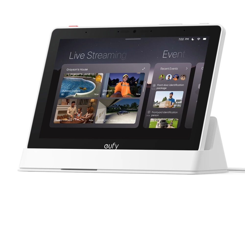 eufy Security Smart Display E10 - Pantalla Táctil IPS de 8" - Conexión Wi-Fi Doble Banda
