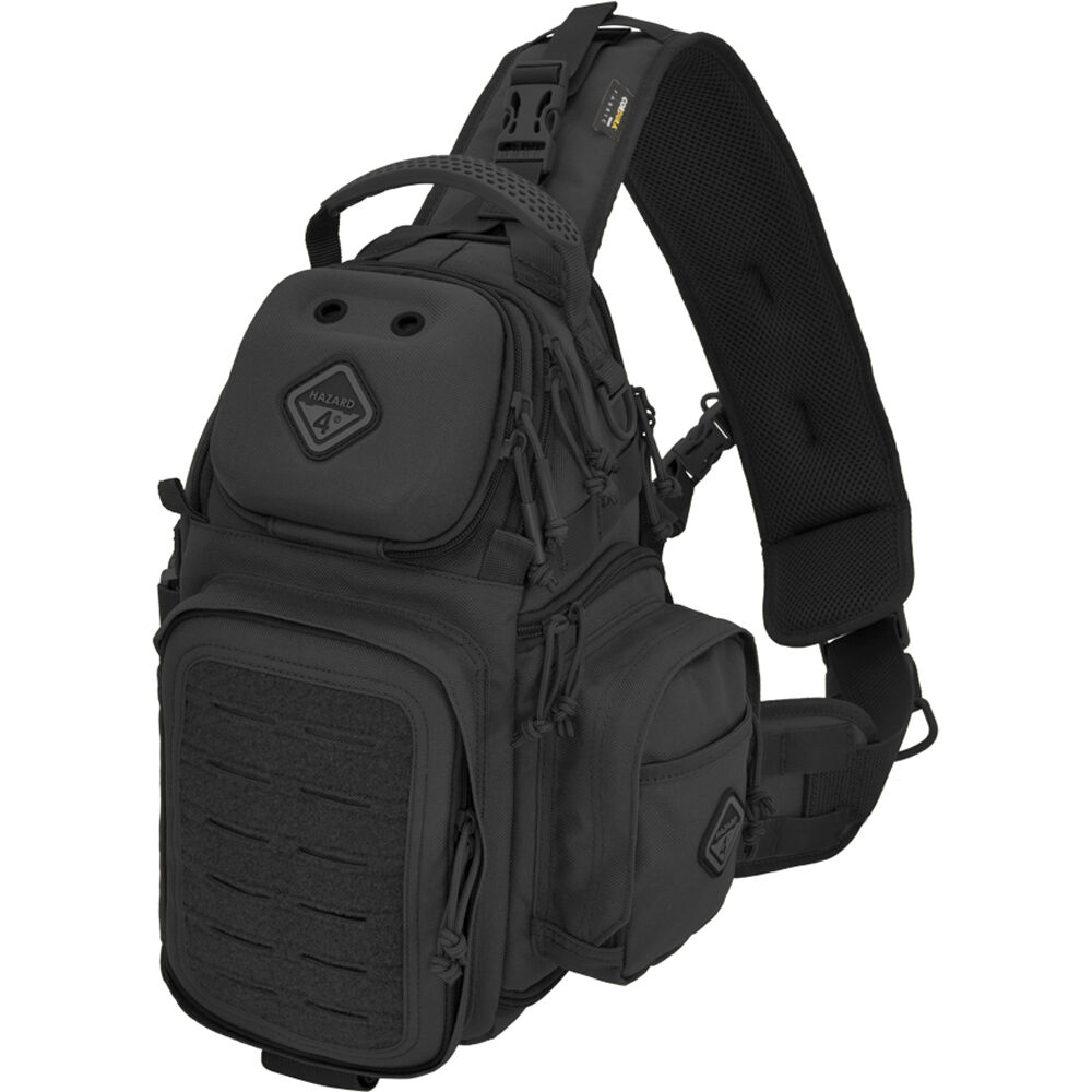 Hazard 4 Freelance Photo and Drone Tactical Sling-Pack Negro - 1000D Cordura, Compartiment