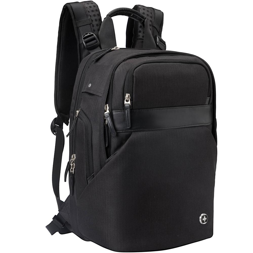 Swissdigital Mochila de Viaje Pearl Rose con Función de Masaje, Compartimento para Laptop