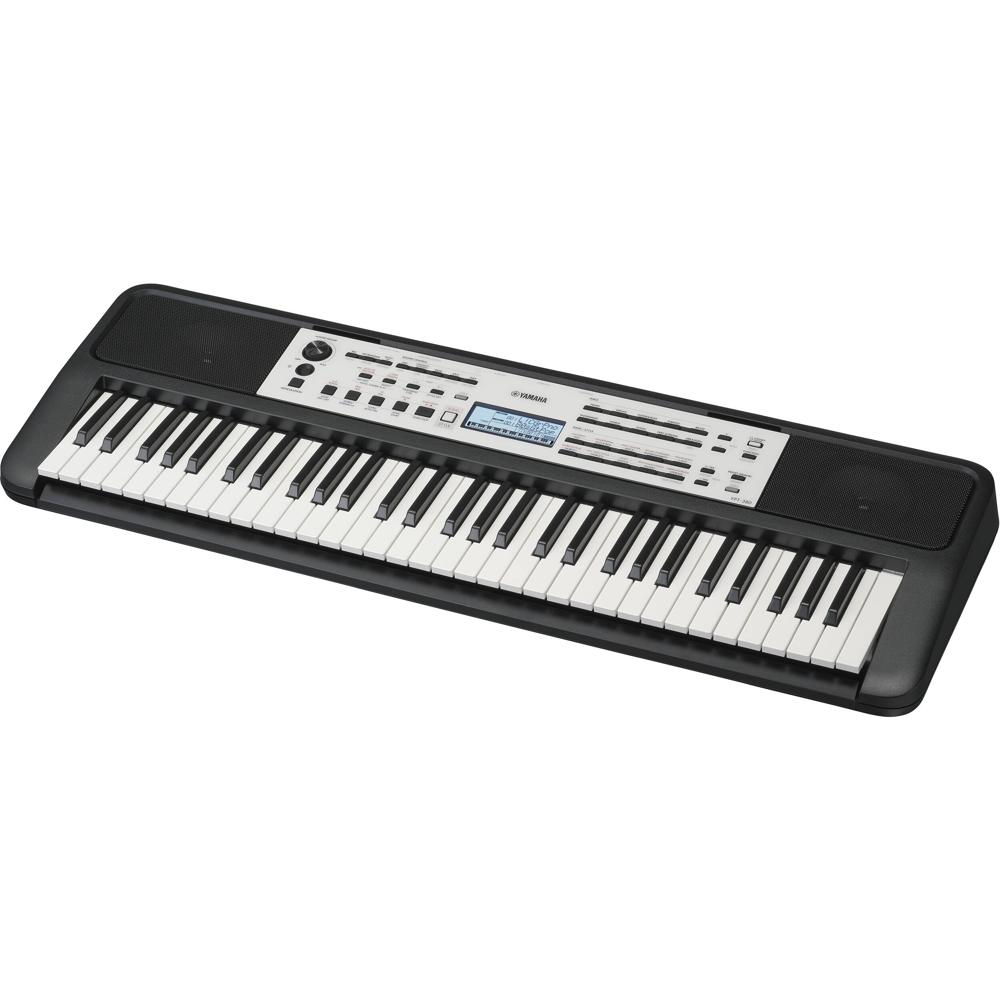 Yamaha Teclado Portátil YPT-380 con 61 Teclas Sensibles al Tacto, 650 Sonidos y 260 Estil