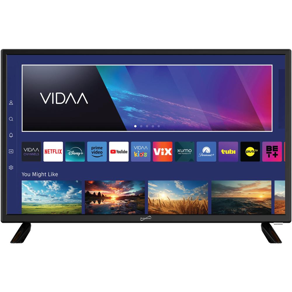 Supersonic SC-2420VTV Televisor LED Smart de 24"" HD con HDMI y Wi-Fi