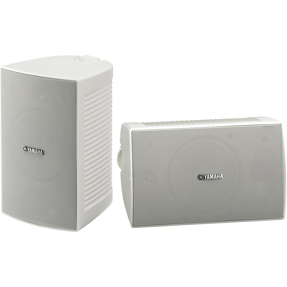Yamaha Altavoces NS-AW294 para Exterior, 2 Vías, Resistentes al Agua, Color Blanco, Woofe