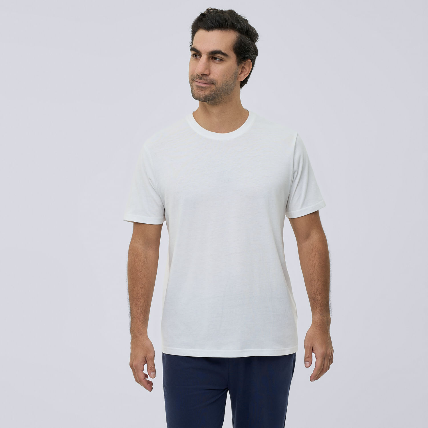 Polo Manga Corta Hombre Pack X2 Essential Storage Blanco Talla M