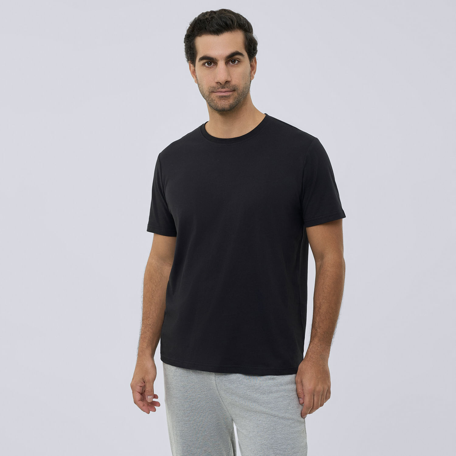 Polo Manga Corta Hombre Pack X2 Essential Storage Negro Talla M