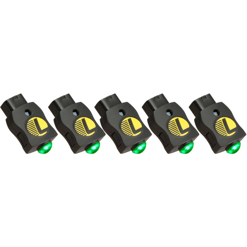 Lentequip SafeTap Connector D-Tap 8A (5-Pack) - Protección contra polaridad inversa y sob