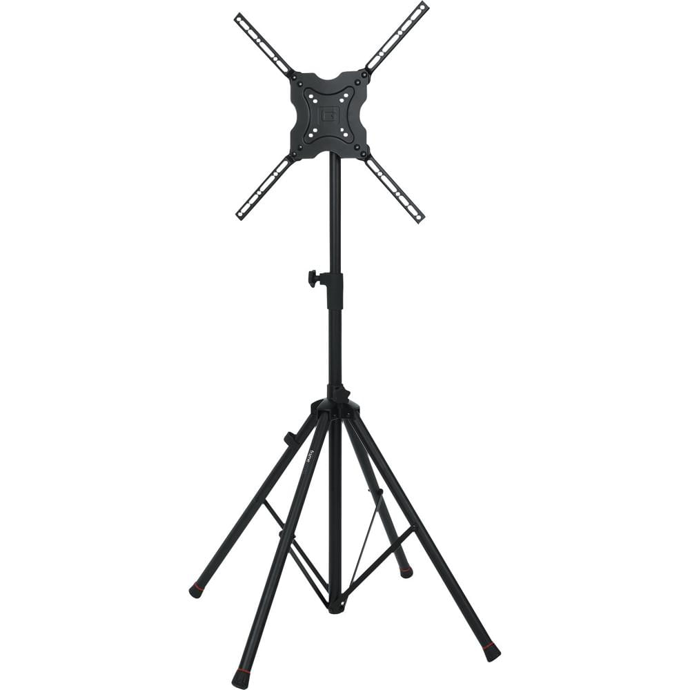 Gator Stand Cuadrapodo A/V para Pantallas de hasta 65"" - Altura Ajustable de 43 a 72"" - So