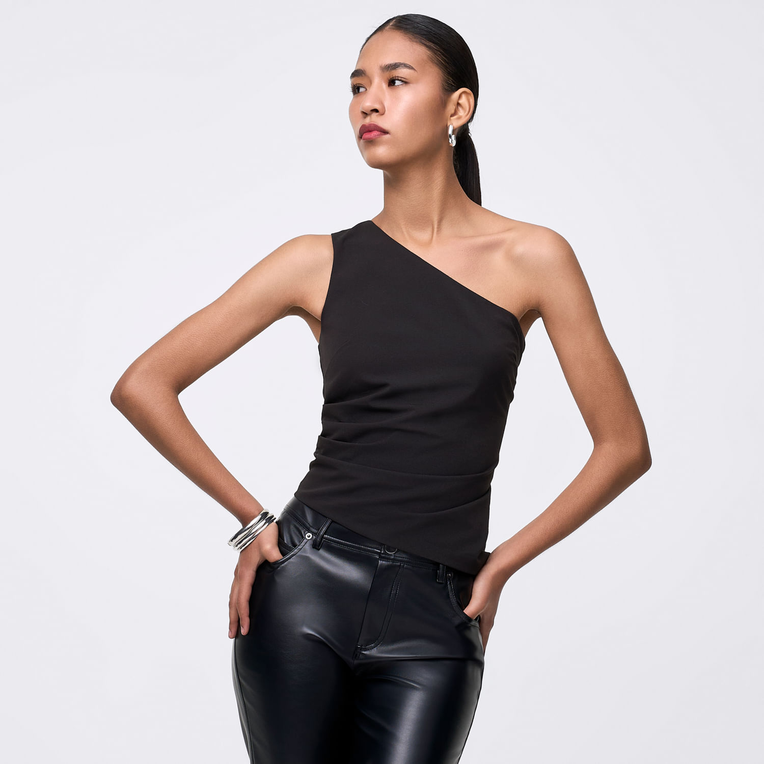 Blusa Mujer Unit Hypnotic Sin Manga Negro L
