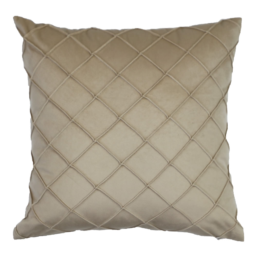 Cojin Velvet Beige 45 Cm x 45 Cm