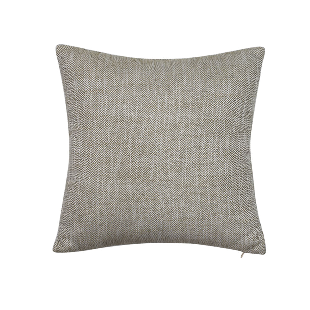 Cojin Zigzag Gris 45 Cm x 45 Cm