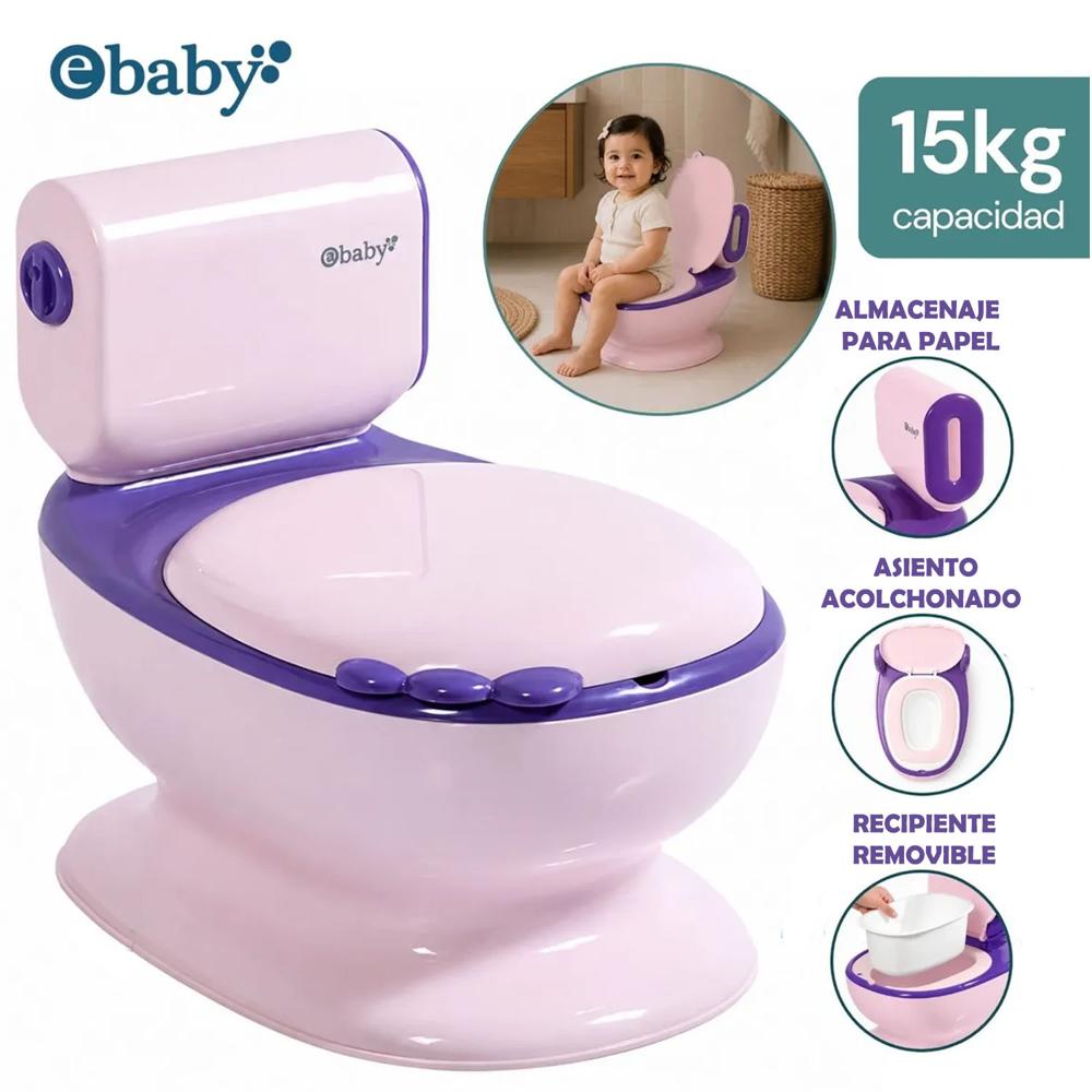 Bacinilla CLEANY- EB900-1 Rosado