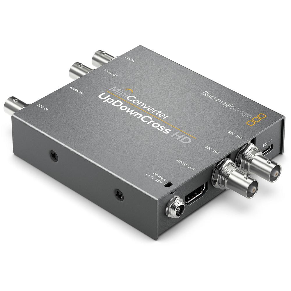 Blackmagic Design Mini Converter UpDownCross HD 3G/HD/SD-SDI y HDMI, Soporta señales hast