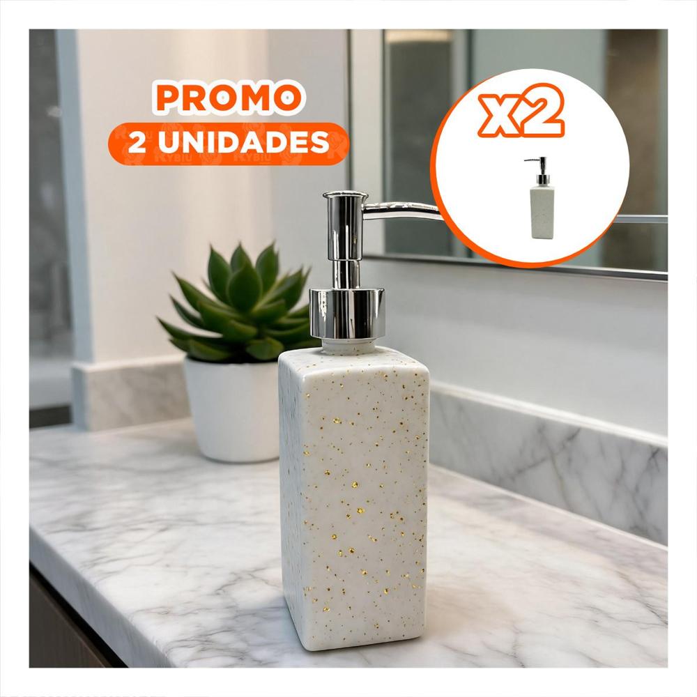 Pack2 Dispensador para Detergente de Cocina Color Blanco  YRegalo Sticker
