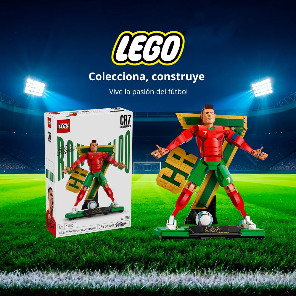 LEGO LEYENDA DEL FÚTBOL CRISTIANO RONALDO ORIGINAL