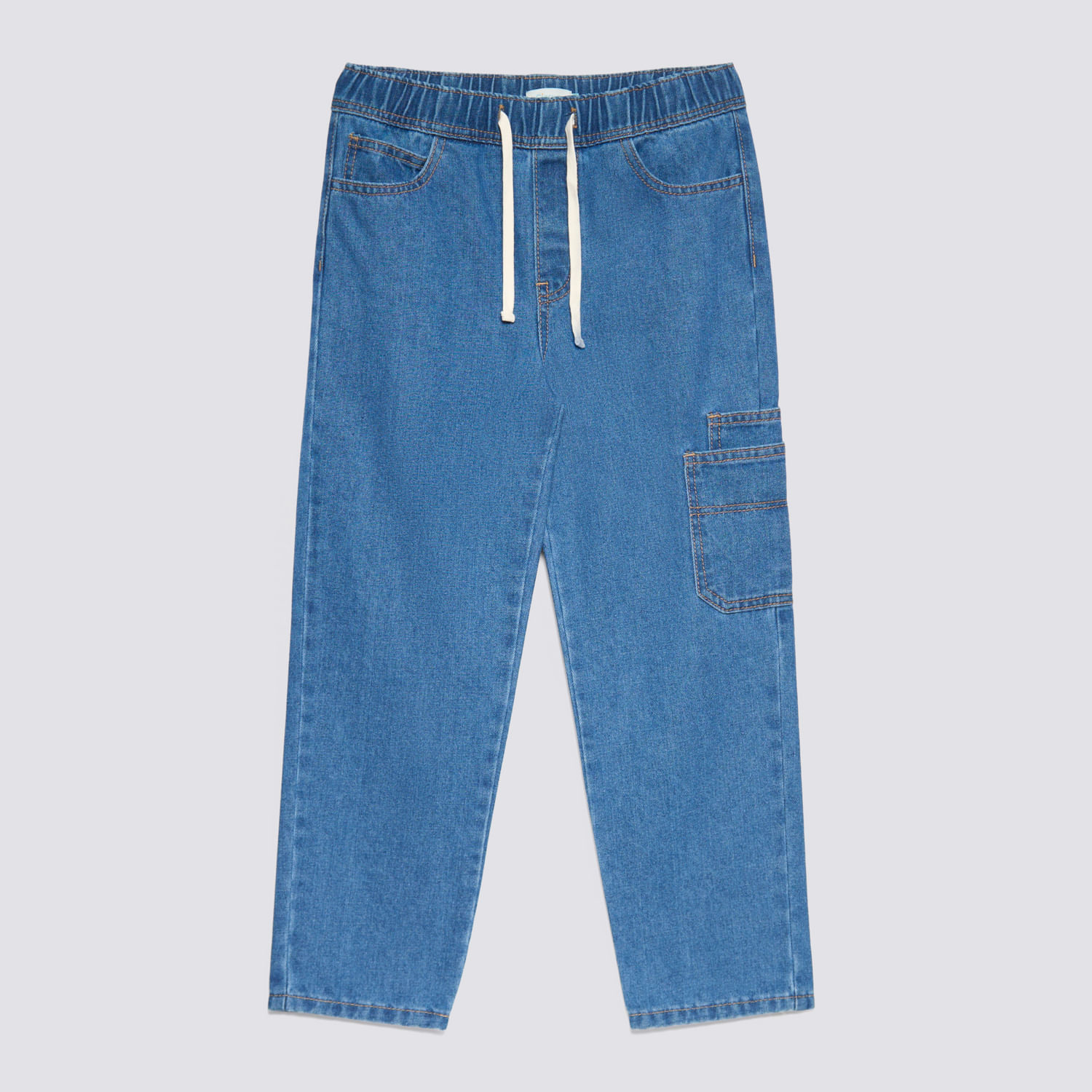 Jean Niño Bolsillo Circus Azul Talla 12