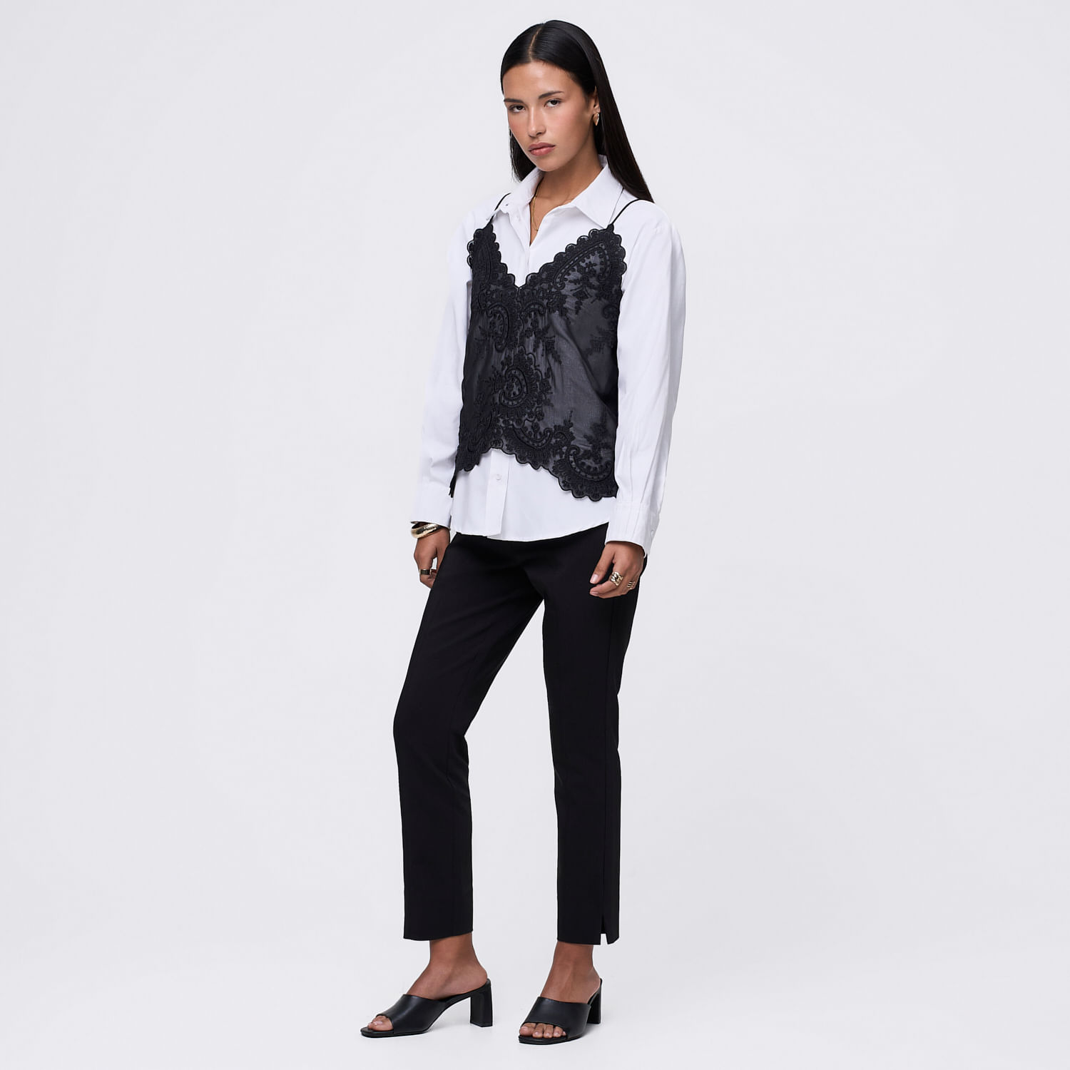 Pantalón Mujer Office 1 Malabar Negro 30