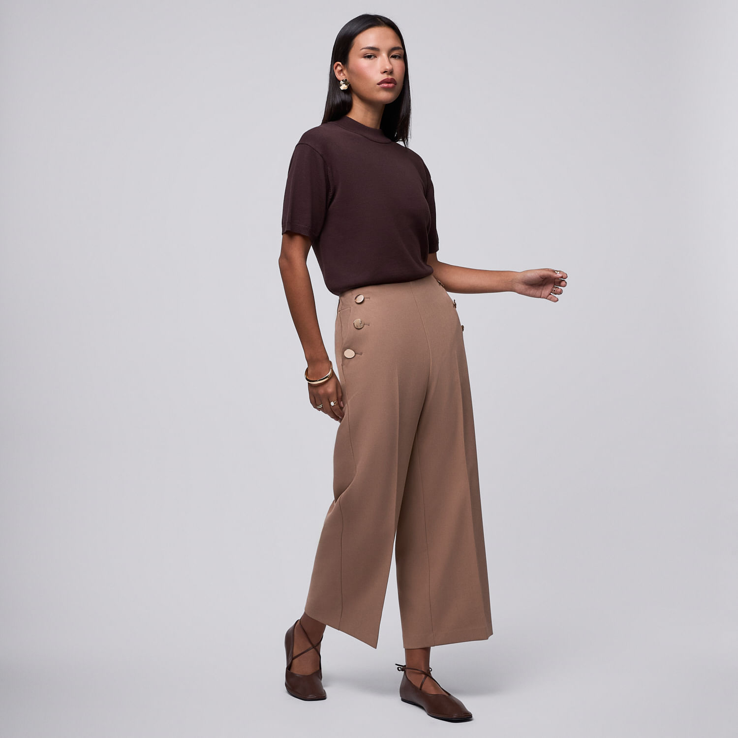 Pantalón Mujer Gold Malabar Camel M